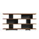 Happy Day Wide Geometric Bookcase