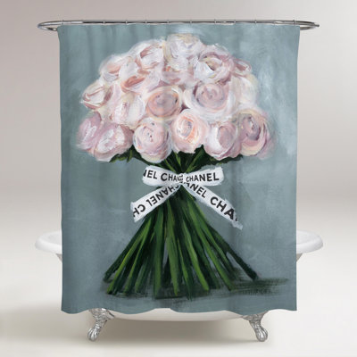 Vantassel Floral Shower Curtain