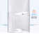 Unidoor-X 72" W x 72" H Hinged Frameless Shower Door with ClearMax™ Technology