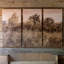 Lowland Meadow Triptych Landscape Canvas Wall Art - Set of 3