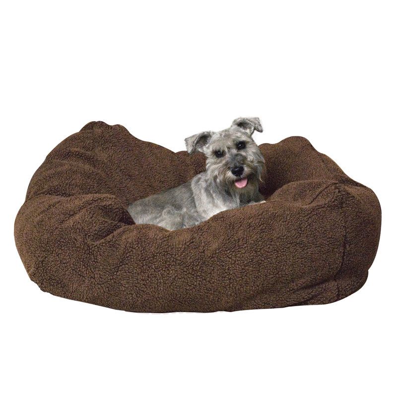 Coussin pour chien Cuddle Cube, Grand (l 32 po x P 32 po x H 12 po), Moka