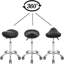 Hitz Adjustable Height Ergonomic Industrial Stool