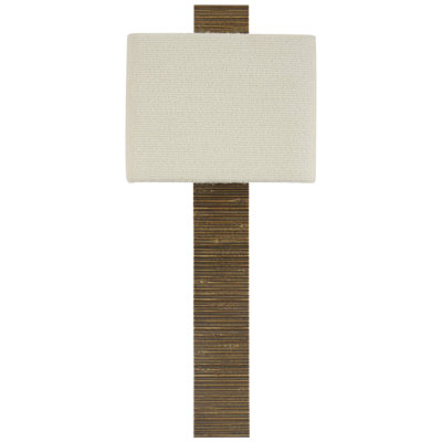 Anne-Marie Barton Fumar 23" Tail Sconce with Bouclé Shade