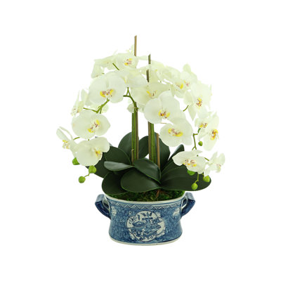 26 " Polysilk Orchid Arrangement