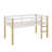 Twin Loft Bed With Guardrails And Ladder-721587282