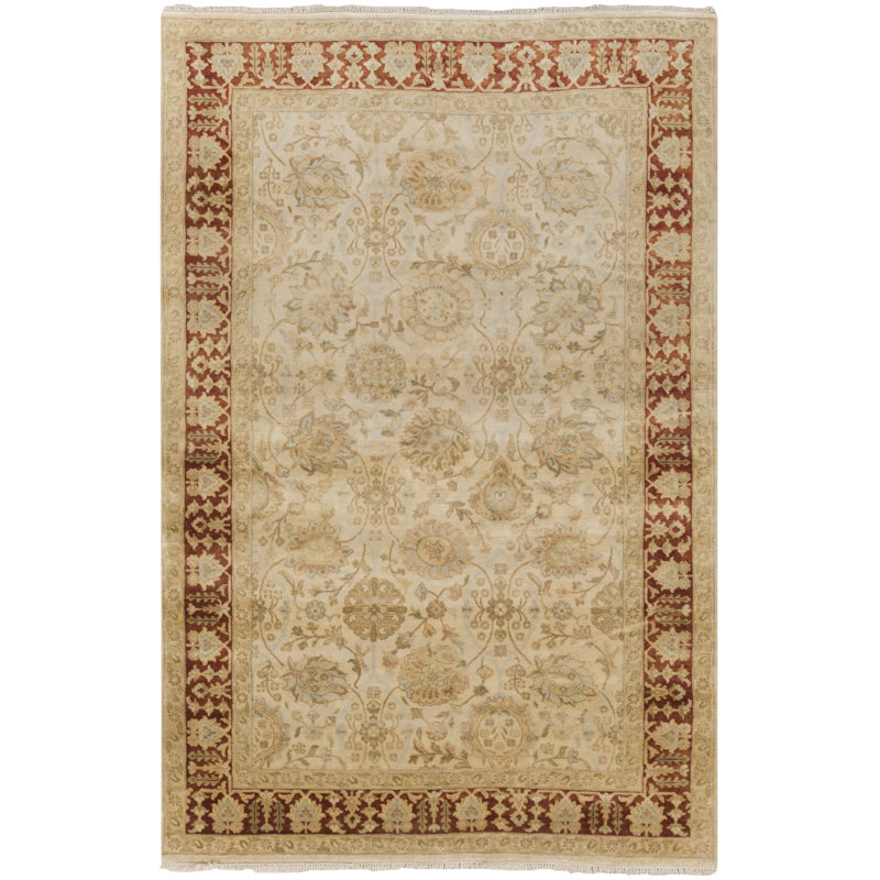 Cecilia Wool Oriental Indoor Rug, Rectangle 2' x 3'