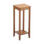 Mericle Solid Wood Plant Stand 2 Tier