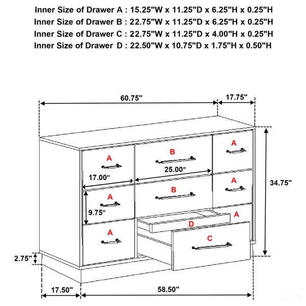 Dimensions du produit