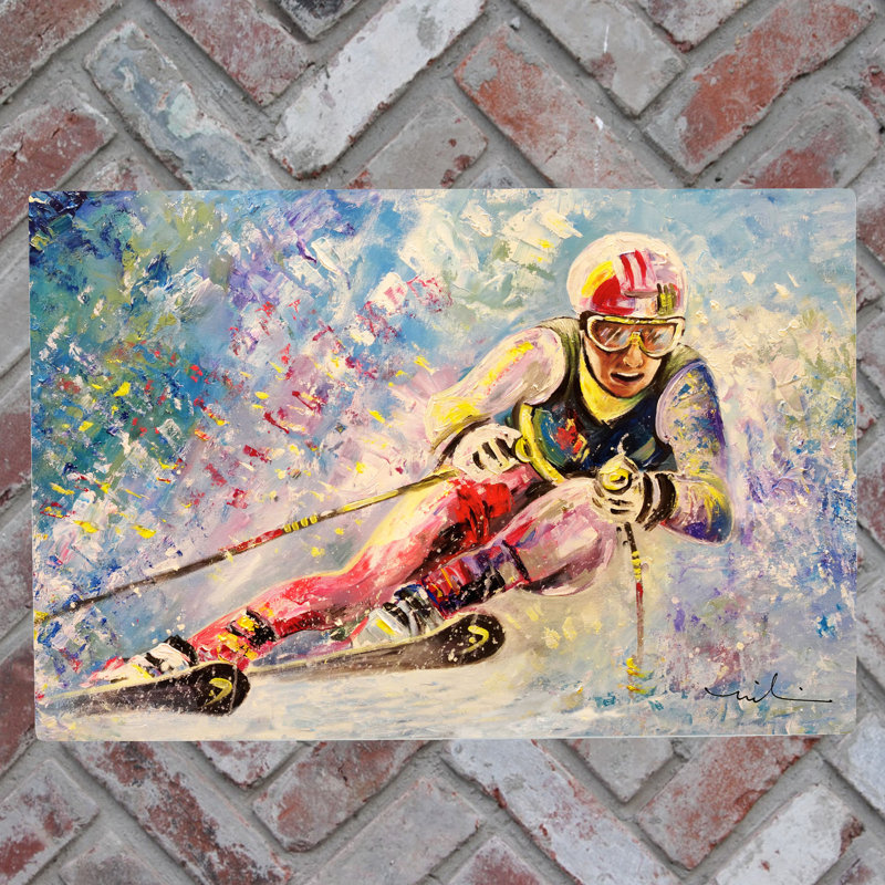MIKI DE GOODABOOM Traditional People Wall Decor on Ceramic