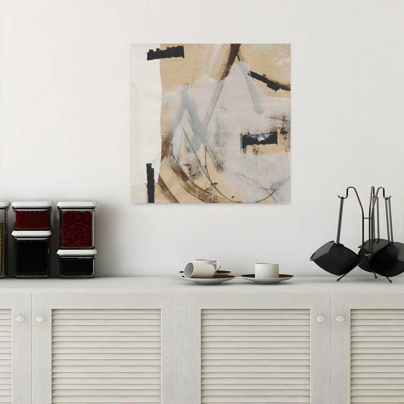 Art contemporain contemporain abstrait, H 18 po x l 18 po