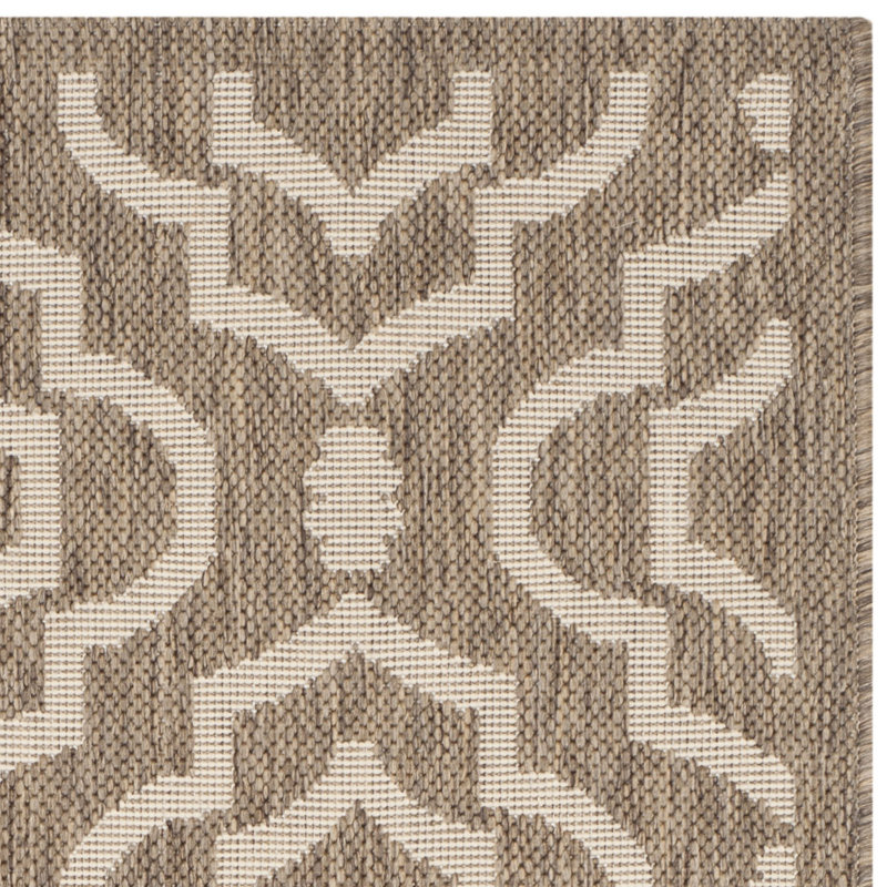 Herefordshire Performance Geometric Indoor/Outdoor Area Rug, Rectangle 2'7" x 5'