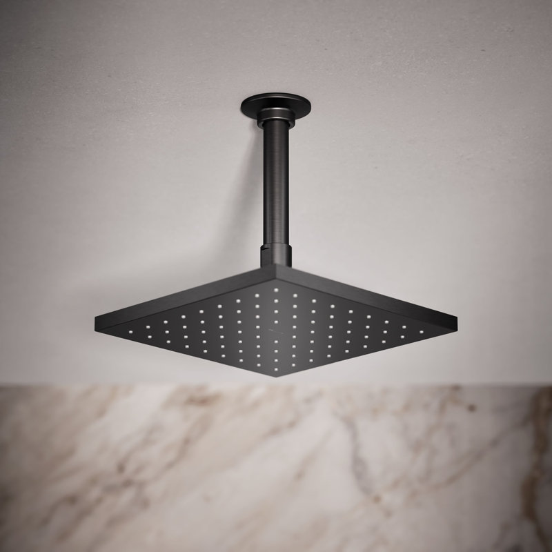 Carré contemporain 8 po Pomme de pluie à fonction unique 2,5 gallons par minute