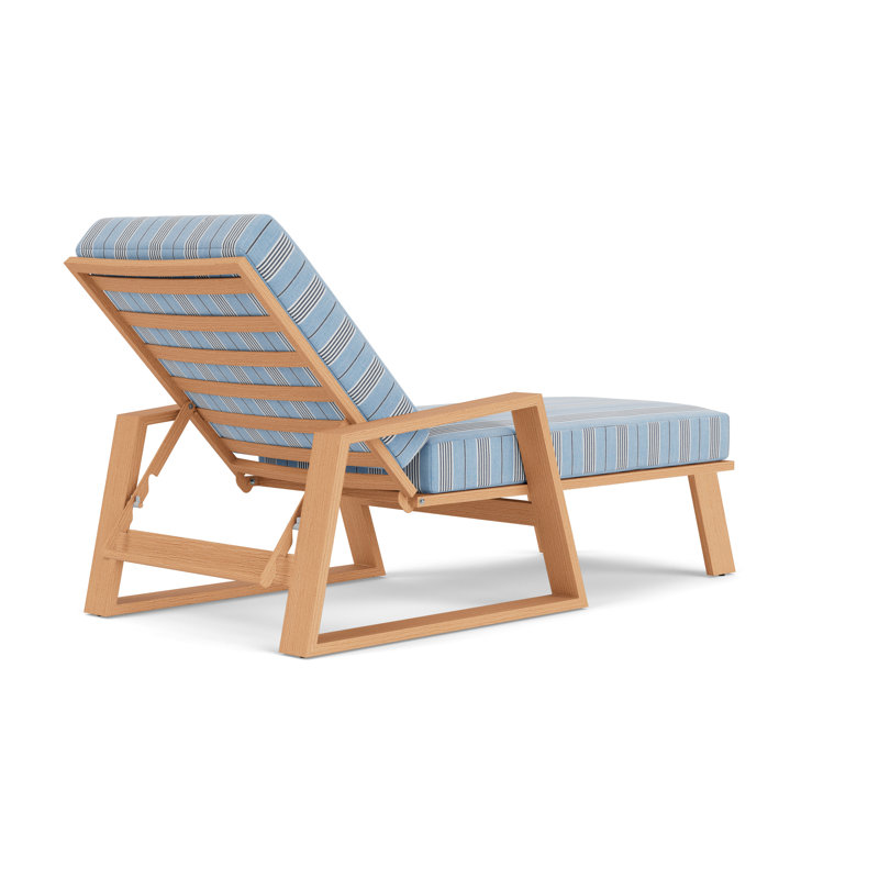 Pursuit Outdoor Chaise Lounge, Hansen Sky