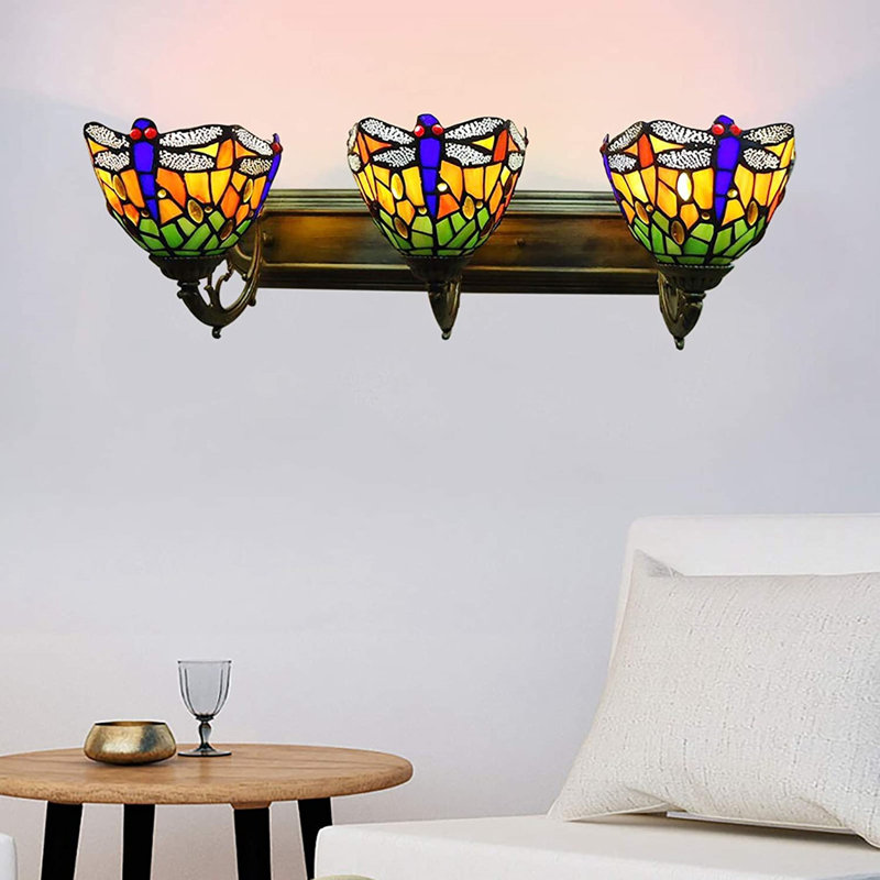 Three Dragonfly Wall Lamp Sconces (LED E27)