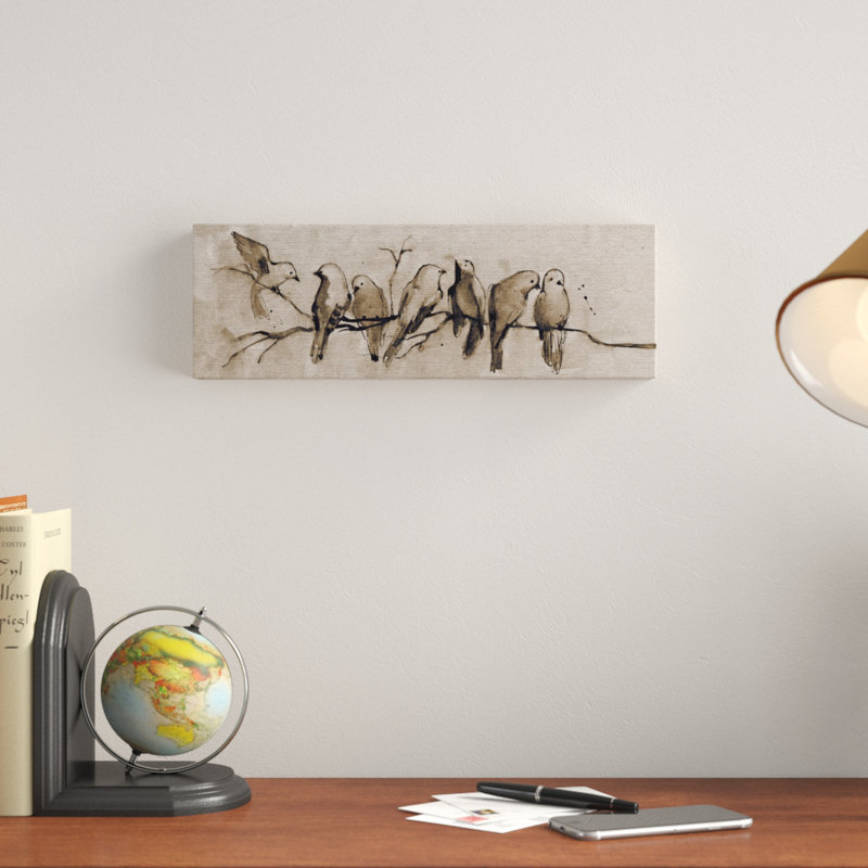 Harmonic II by Julia Posokhova - Wrapped Canvas Print, 38 cm H x 114 cm W x 4 cm D