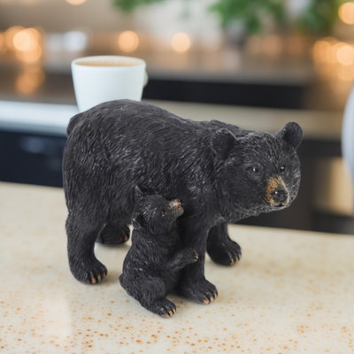 6.25"W Bear with Cub Figurine