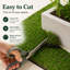 Tapis de gazon artificiel 6 pi x 20 pi, gazon synthétique de 0,8 po pour les espaces de salle à manger de patio, de balcon et de jardin