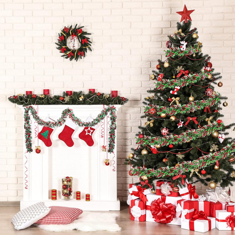 Derwen Polyvinyl Chloride (PVC) 6.65cm Tinsel