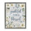 "Floral gratitude", art mural encadré flottant par Carol Robinson
