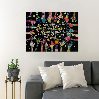 «Value N'applique pas», impression sur toile tendue