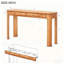 Console rustique avec coins arrondis-1867021912