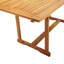 6 - Person Acacia Patio Dining Set with Extendable Rectangular Table-1634543883-1634543878