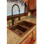 33" Hammered Copper 40/60 Double Basin Kitchen Sink