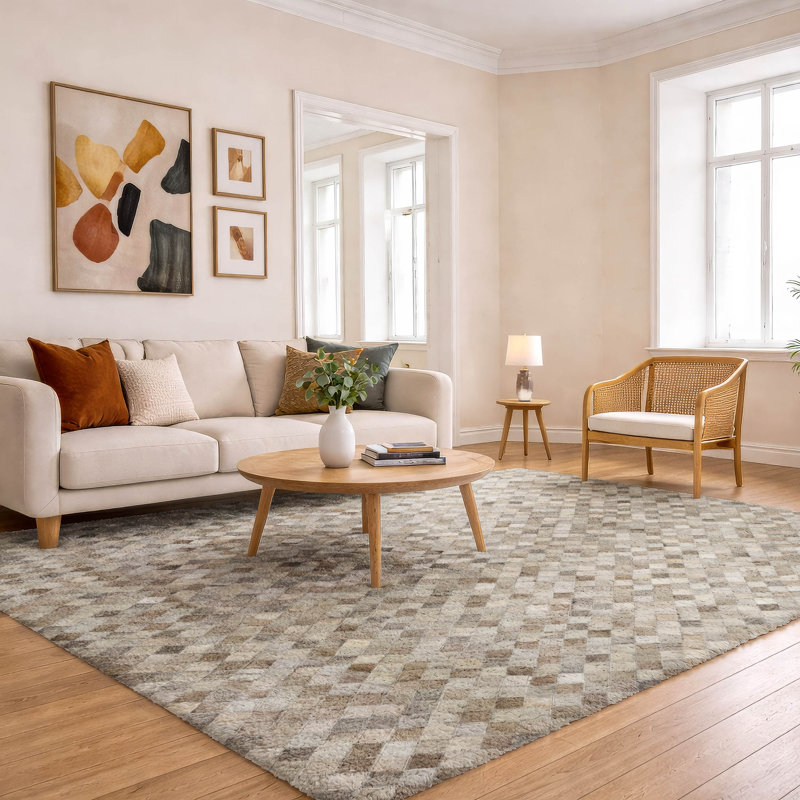 Tapis à poils longs de qualité supérieure lavable à la machine ADS101 Dream Shag, 10 pi x 14 pi