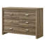 Commode de rangement à 6 tiroirs de style contemporain 1pc-1057433418