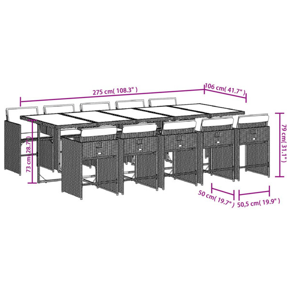 Dimensions du produit