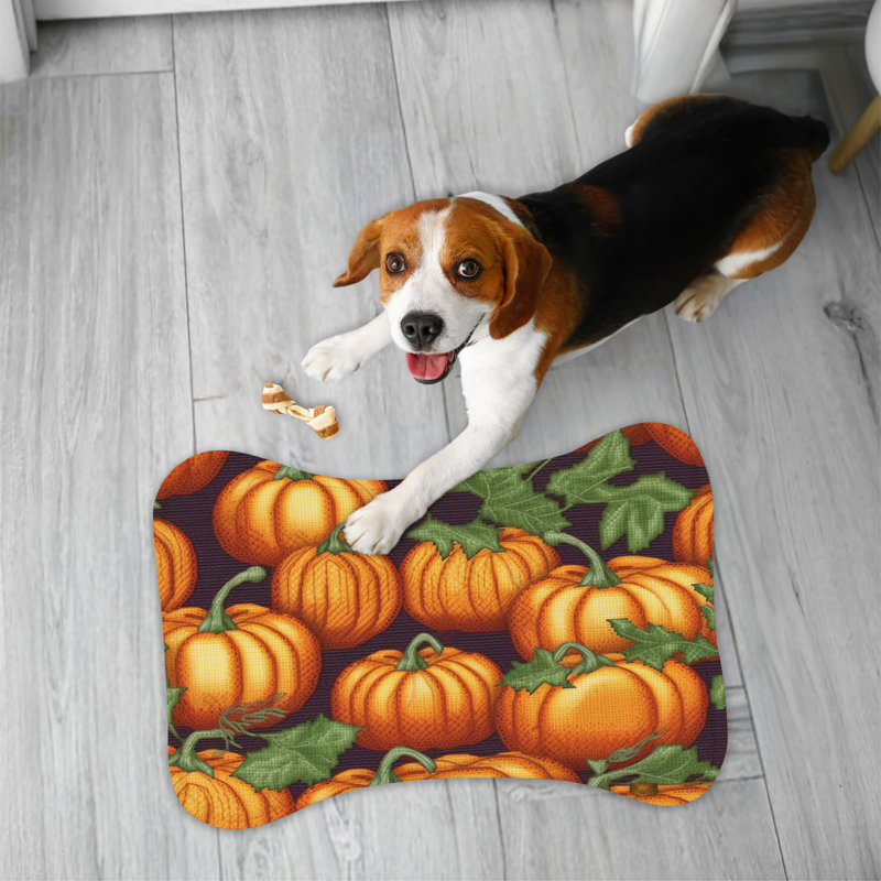 Tissus d'automne - Tapis d'alimentation en os 1 pièce