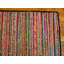 Antique American Hooked Allover Geometric Rug