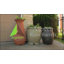 65 Gallon Plastic Rain Barrel with Planter Top-580390680
