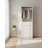 Prosper 32" White Wood Walk-In Closet With Two Rods