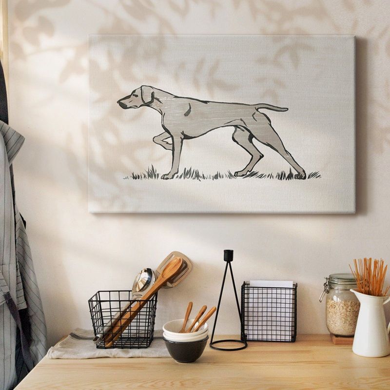 Toile tendue avec neutre Neutre Pointer II, H 18 po x l 27 po