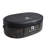 RELXTIME 2 Person Inflatable Hot Tub with Energy-saving Insulation Cover, LED Lamp,Oval Portable Blow Up Hottub, Outdoor Black Spa With 100 Bubble Jets , Drink Tray and Filter Cartridges