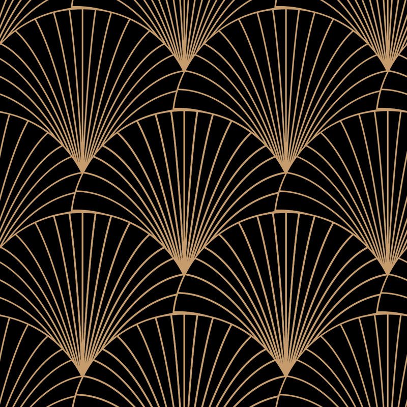 Papier peint floral Nanak USA Made Vector - papier peint auto-adhésif 225 'x 25 "