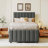 3 Drawers Upholstered Bed With Trundle-1031683955-1031683953