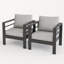 Chaises club de patio en aluminium 29,5 po Bellewood-2019849520