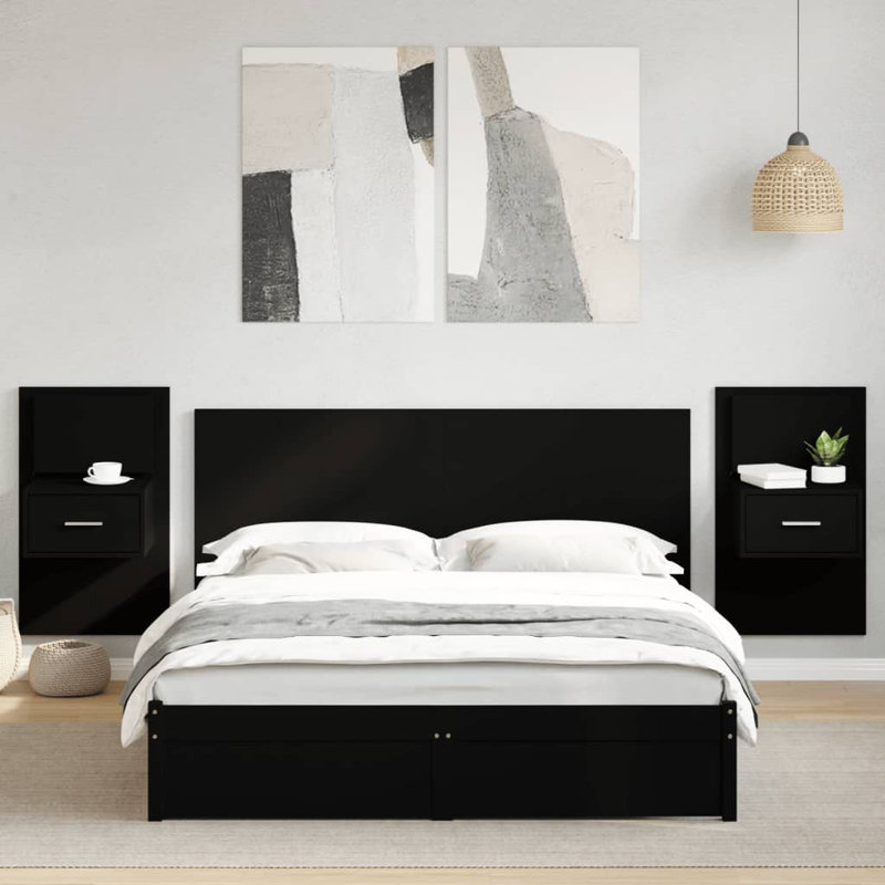 160cm W Bedside Table