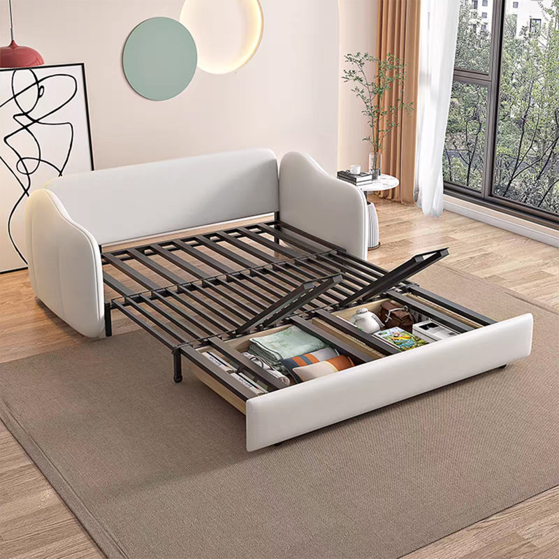 Canapé-lit convertible 3-en-1 de style moderne avec canapé-lit escamotable à dossier réglable, 32.28" H x 57.87" W x 32.68" D