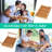 Artmeer Bed Tray Table with Folding Legs