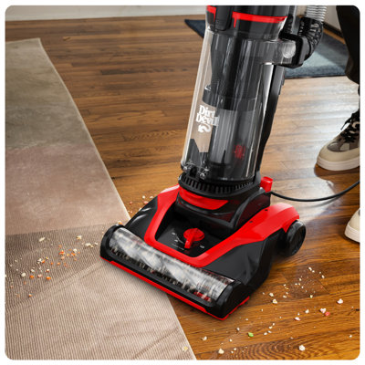 Dirt Devil Multi-surface Extended Reach+ Vacuum Cleaner, Upright for Carpet, Hard Floor, Ud76300v