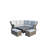 Lyons 6 Seater Dining Set with Cushions