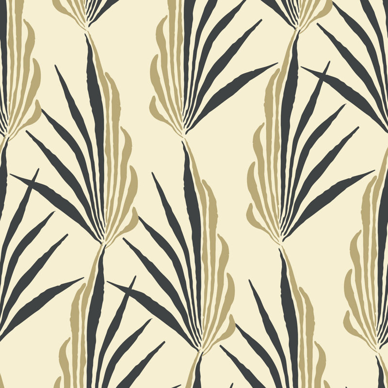 Areca Palm - Pale Sun Wallpaper