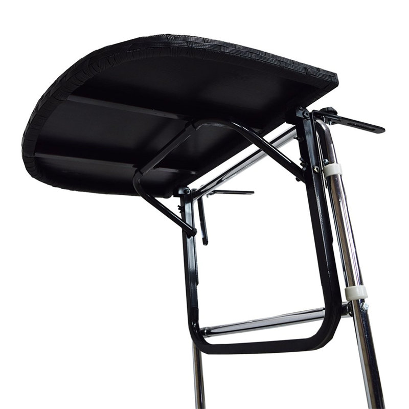 Cropsey Wicker/Rattan Outdoor Folding Balcony Table