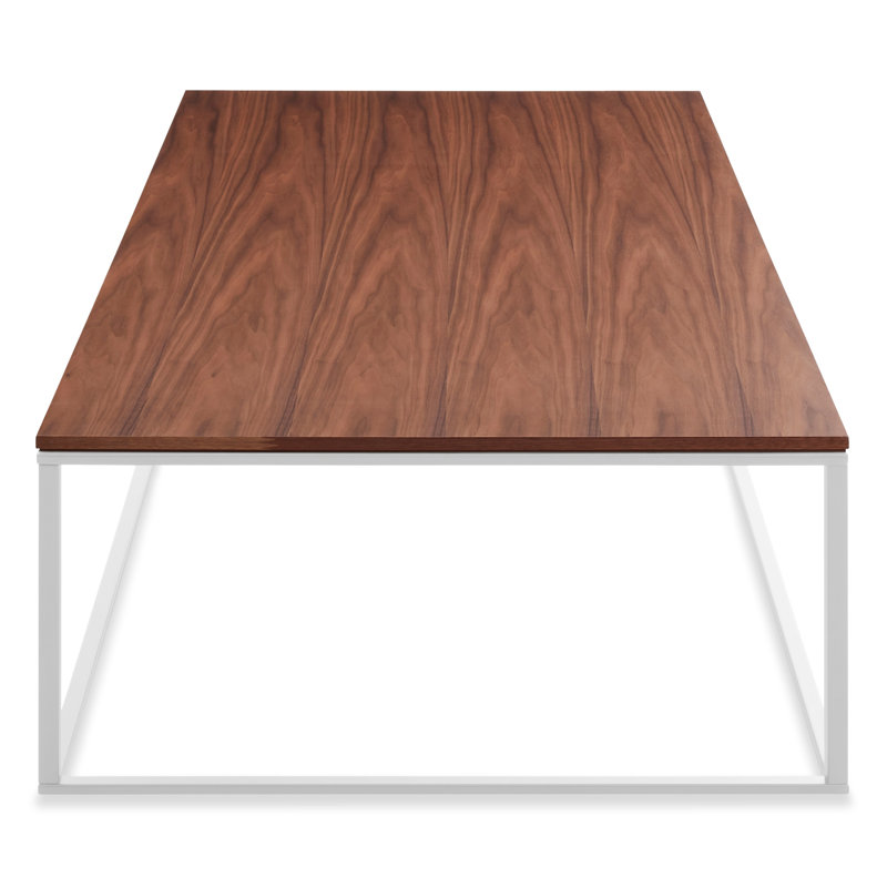 Minimalista 3 - Piece Coffee Table Set, Walnut, White