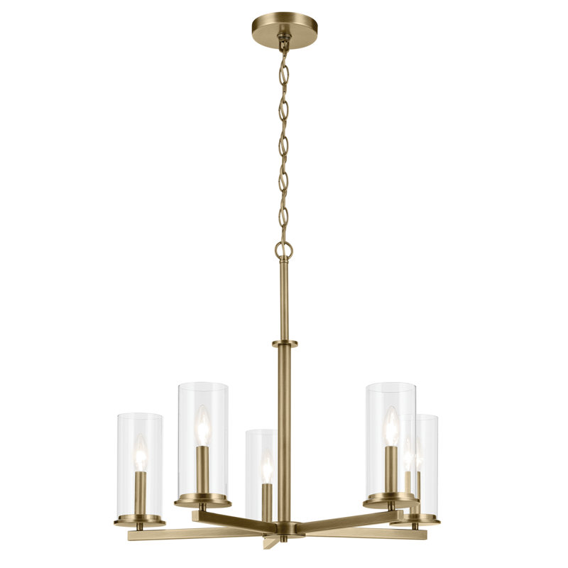 22.5" 5-Light Chandelier