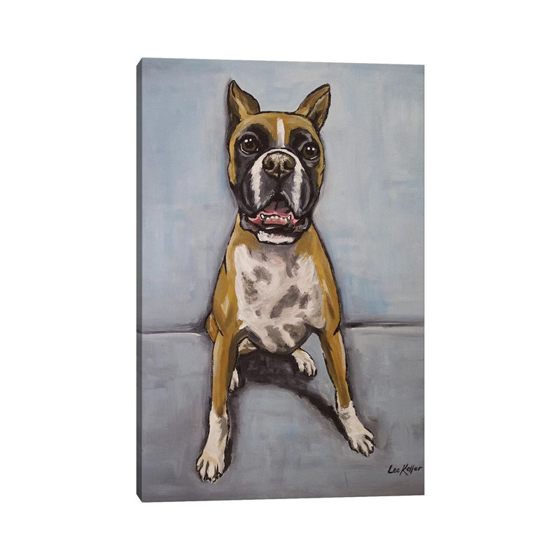 Boxer - Wrapped Canvas Print, 101.6 cm H x 66.04 cm W x 3.175 cm D
