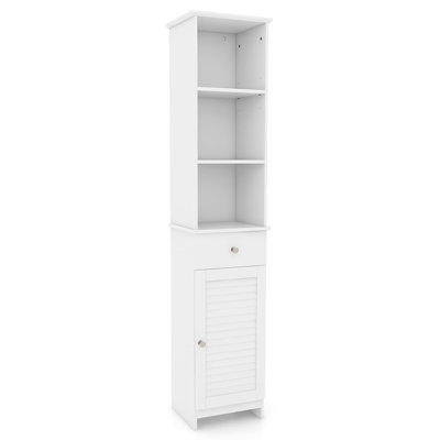 Carmack Freestanding Linen Cabinet